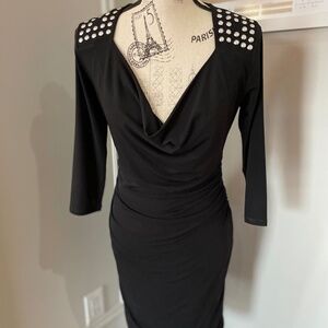 Boston Proper black Stretchy dress size 6